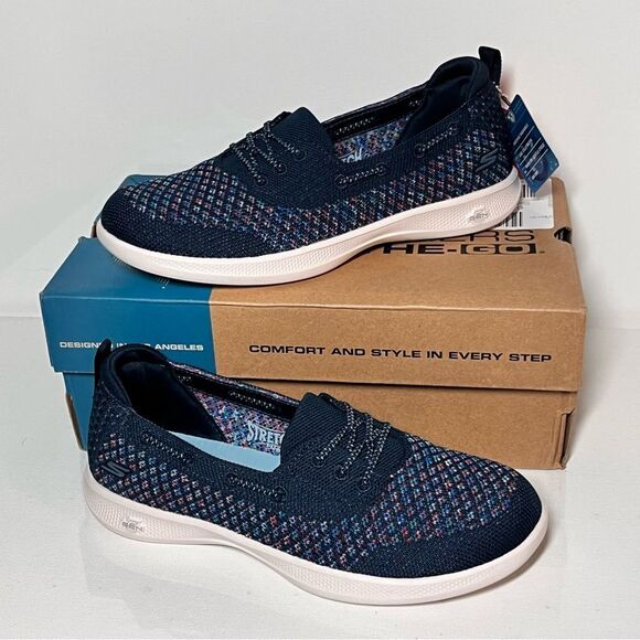 Skechers GO Step Lite Admire Washable Knit Slip-Ons - Picture 1 of 7
